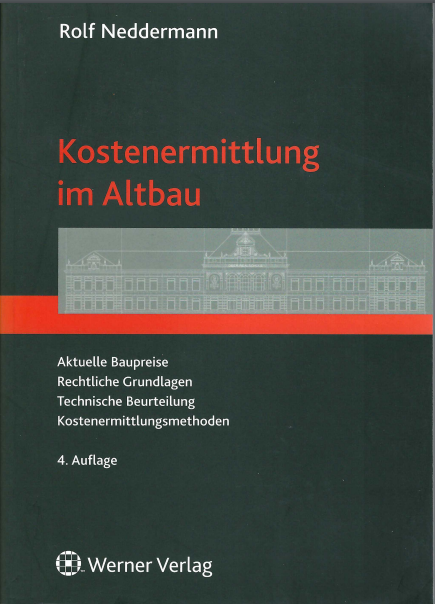 Buch Kostenermittlung im Altbau Rolf Neddermann